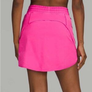 Lululemon Hotty Hot Hi Rise Skort - sonic pink - 10, long